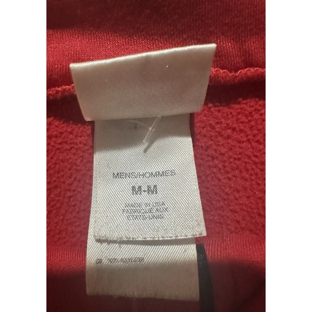 The North Face Men's Made In The USA Ultrawick Quarter Zip Pullover Size M - Red
